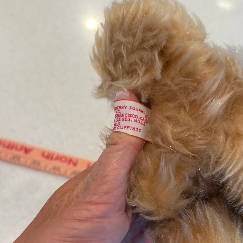 BINGO Plush Dog Toy with Gold name Tag